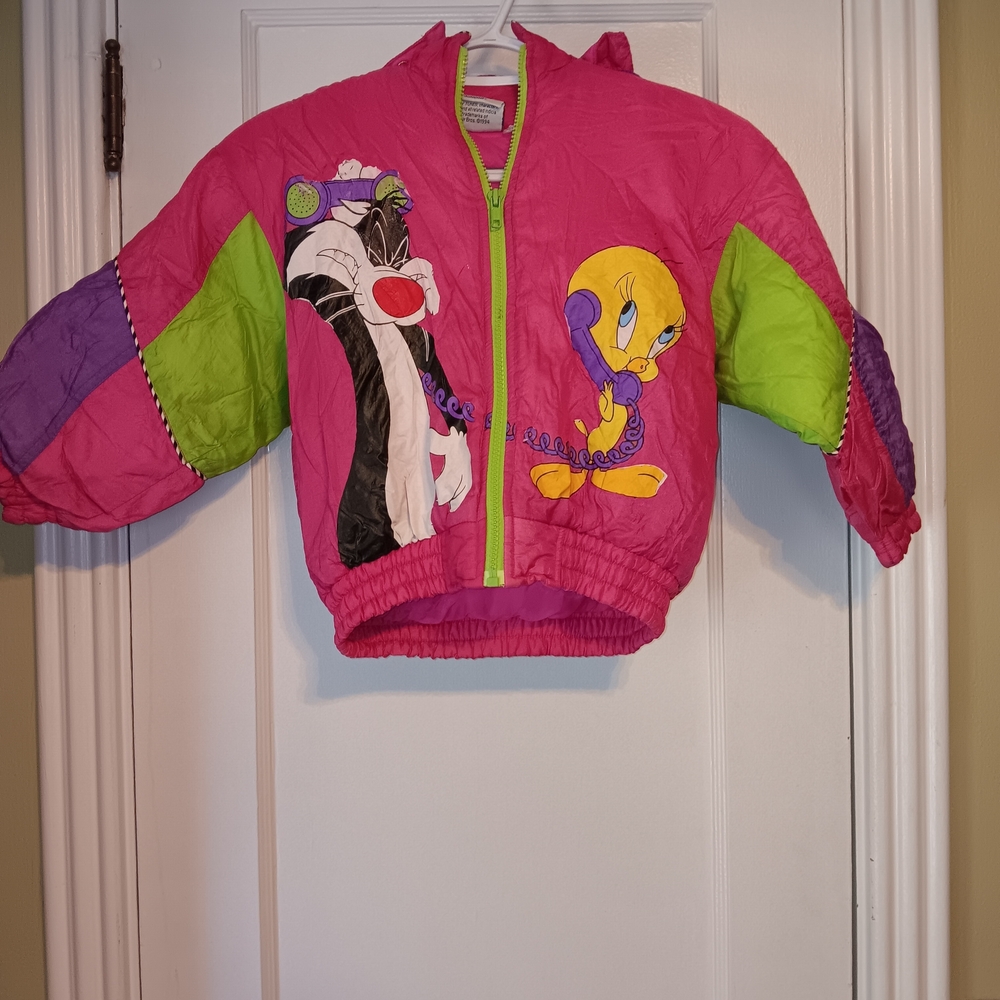 Vintage Looney Tunes Mighty Mac Toddler Jacket